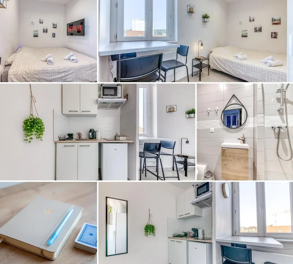 Studio Le Saphir Neuf & Cosy - Gare Parilly Venissieux 0*,